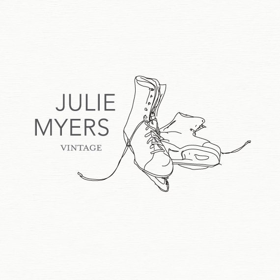 Premade Logo - Logo Design - One of a Kind - Nostalgia Collection