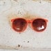 Vintage 80's Sunglasses Peach Smoothie