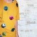 The Vintage 80's Electro Sequin Polka Dot T Shirt XS S M