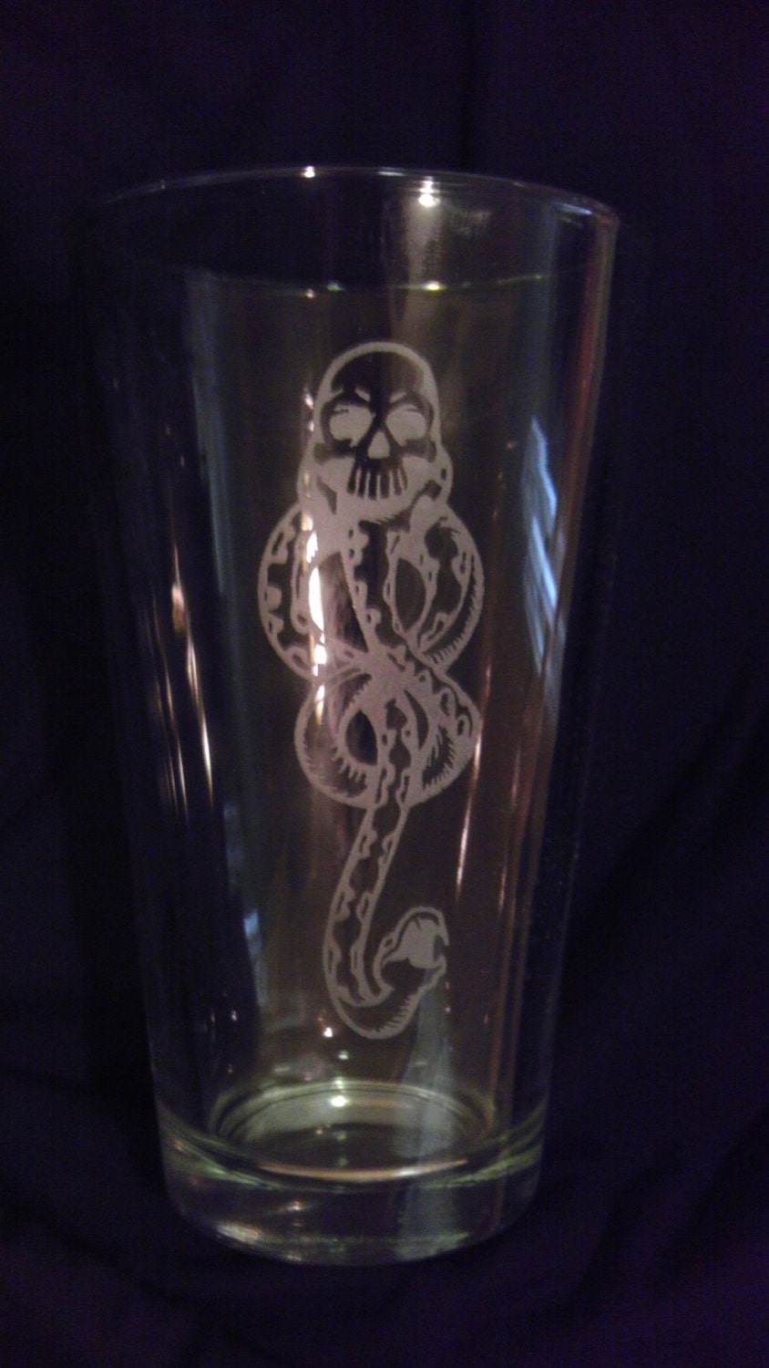 Dark Mark Harry Potter pint glass