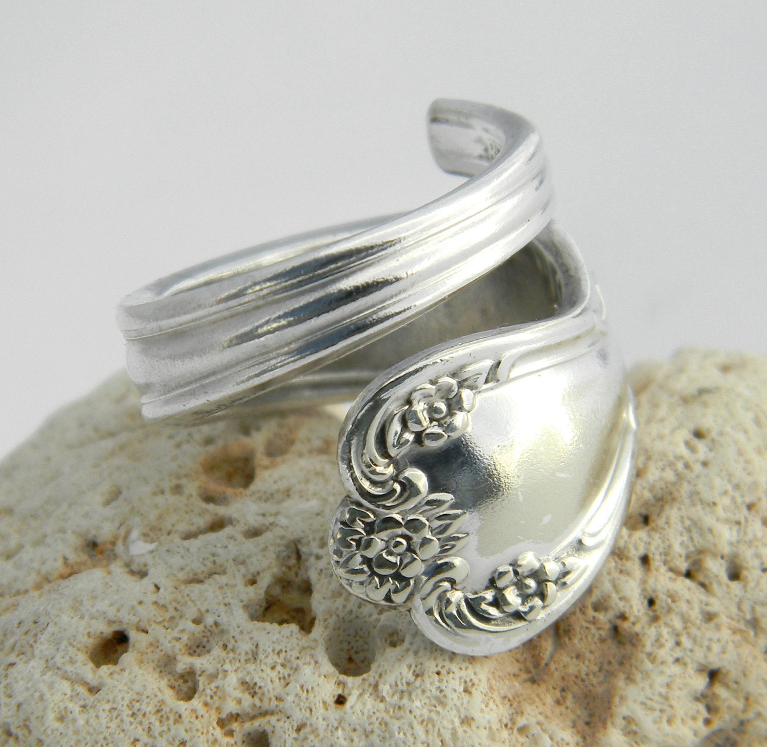 Silver Spoon Ring  - Daybreak aka Elegant Lady 1952