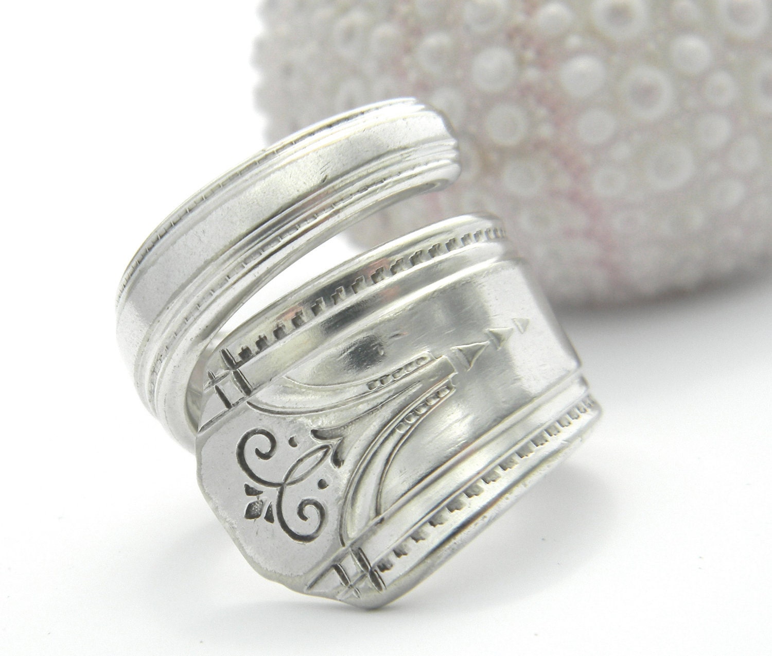 Spoon Ring - Thor- 1933 Silverplate Silverware Jewelry