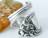 Set of 3 Bridesmaids Spoon Rings, Bridesmaids Gifts, Spoon Jewelry, BRIDESMAIDS JEWELRY, Wedding  Jewelry, Vintage Jewelry
