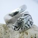 Antique Spoon Ring - Evening Star 1950- Silverware Jewelry