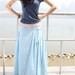 Fairy Light Pink Low Waist Long Maxi Skirt - NC130