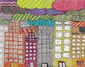 Chicago Skyline - 8 x 10 Print