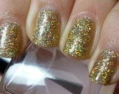 Golden Touch : Custom-Blended Nail Polish Glitter Nail Polish