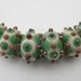 Lampwork bead set ,SRA,fhfteam y3 , Queens delight.