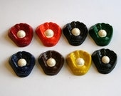 Baseball Glove and Ball Mini Crayons - Set of 8