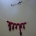 Halloween Bloody Dripping Choker Necklace in Slasher Victim - Weirdly Cute Halloween Glam Jewelry