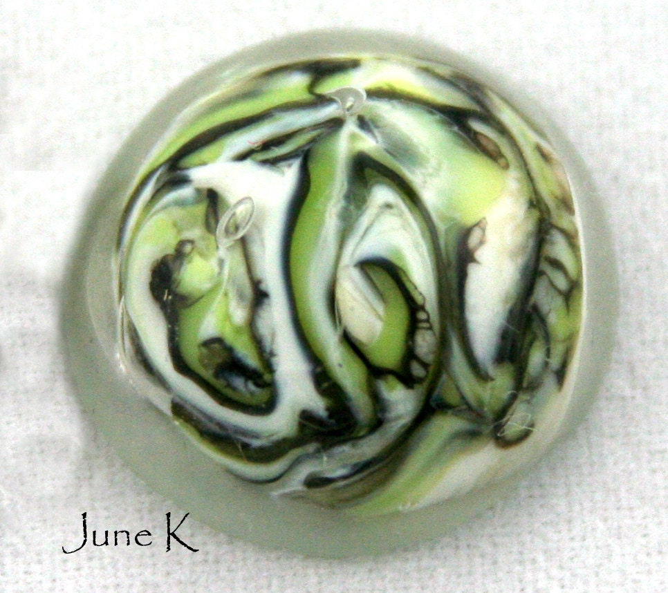 SALE  Glass Cabochon - The Look of Stone - June k