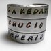 Harry Potter Unforgivable Curse Stamped Aluminum Ring Set