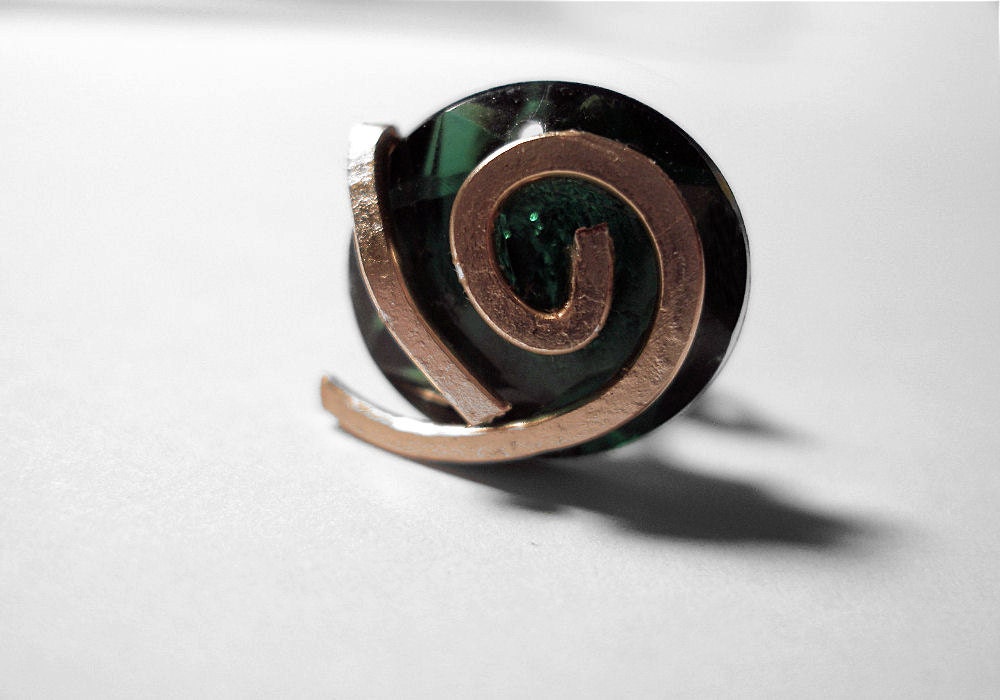 Zelda's Kokiri Forest Emerald Butterfly Pin