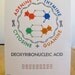 DNA letterpress poster -- science geekery