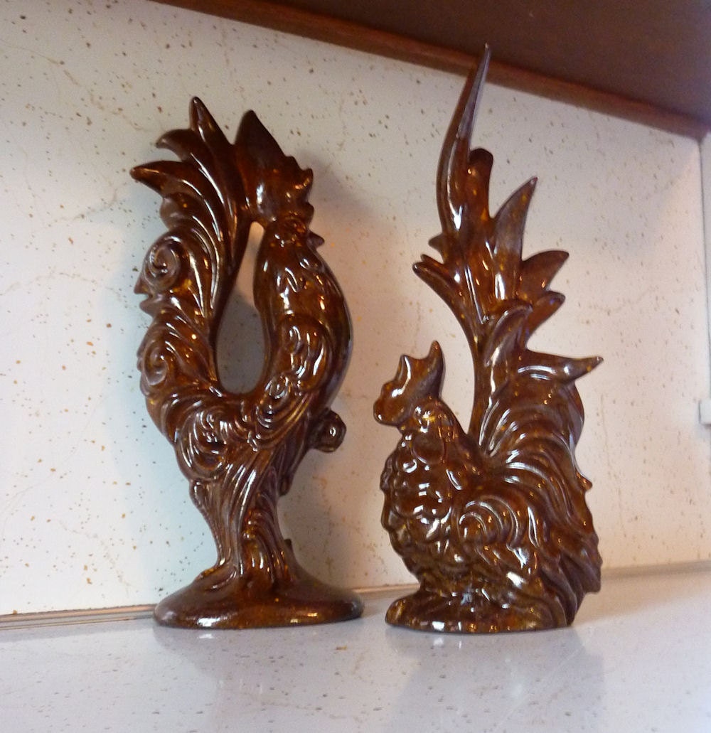 Vintage Arnel's Rooster Set