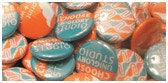 100 1.5 inch Full color Custom Buttons. We can make ANY size quantity in 3 different sizes.