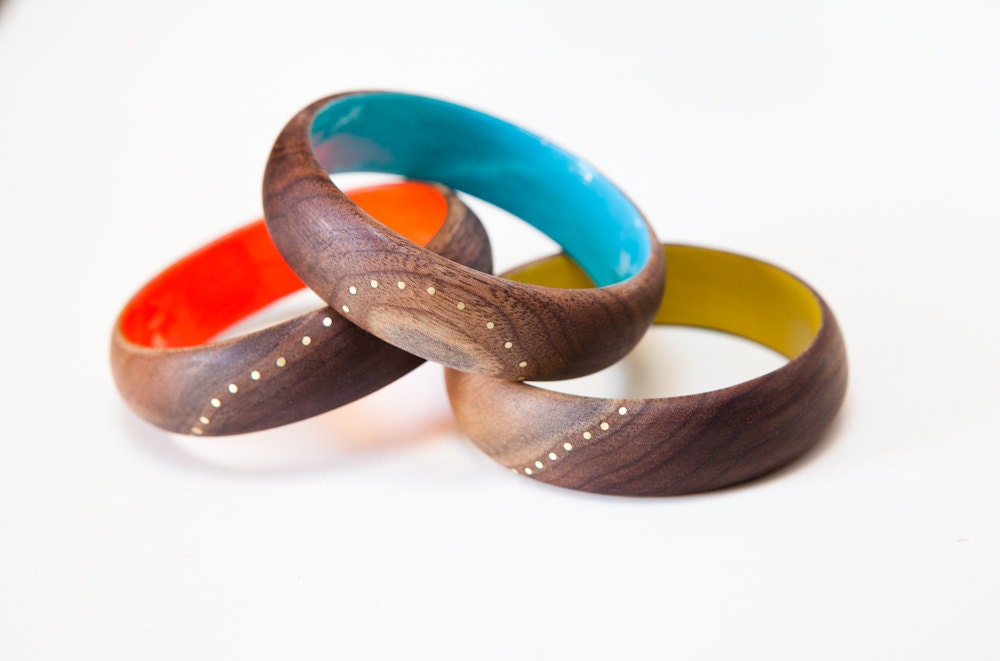 Orange Jupiter Bangle