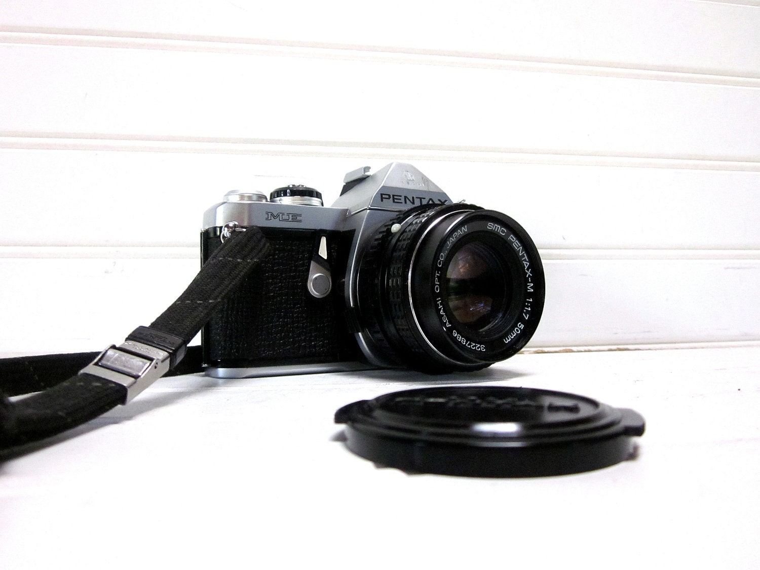 RESERVED for Lauren McNally -- Vintage Camera Pentax ME 35mm SLR Compact Camera