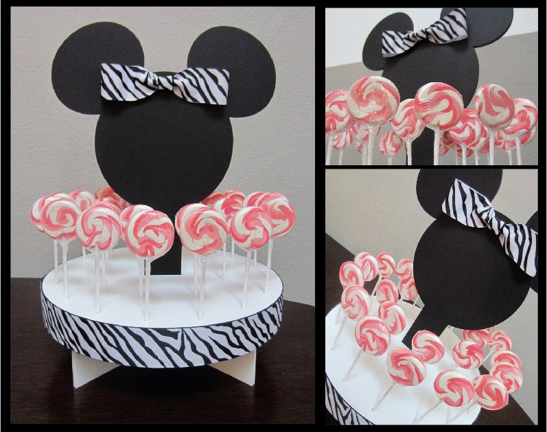 minnie zebra cake