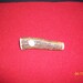 Beautiful Handmade OOAK Aged Deer Antler - Natural Shed - Travel Pocket Pipe with Smokey Agate - Native American