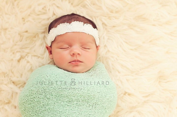 Garden Chic Headband Newborn Photography Prop