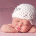 Newborn Soft alpaca Butterfly Hat Photography Prop