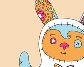 Super SALE - Friendly - Inspired Artist Series - Print