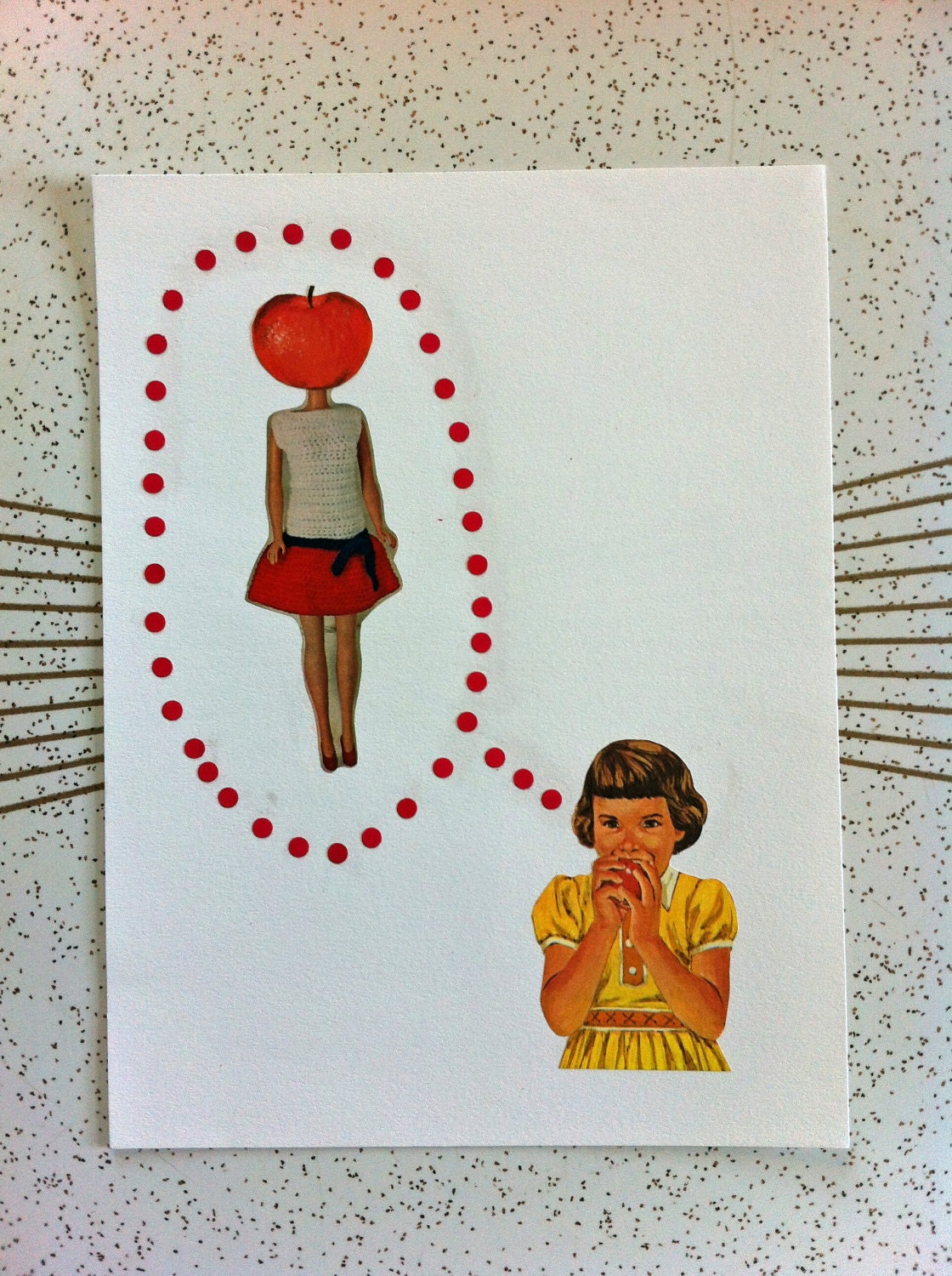 An apple a day - ORIGINAL Collage