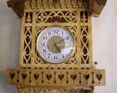 Alpine Chiming Wall Clock with Pendulum