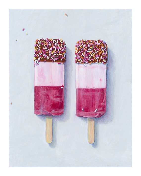 Fabs. Limited edition giclée print, 400 x 500mm (15.7" x 19.7").