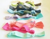 Pick Your Color, Double Elastic Love Knot Hair Tie