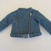 18 inch American Girl Doll Clothing Denim Motorcycle Jacket