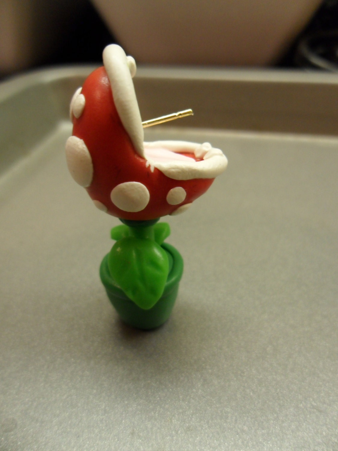 Mario Piranha Plant Earrings