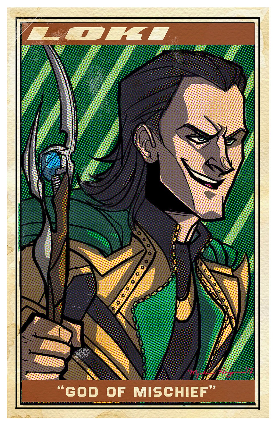 Avengers Poster: Loki