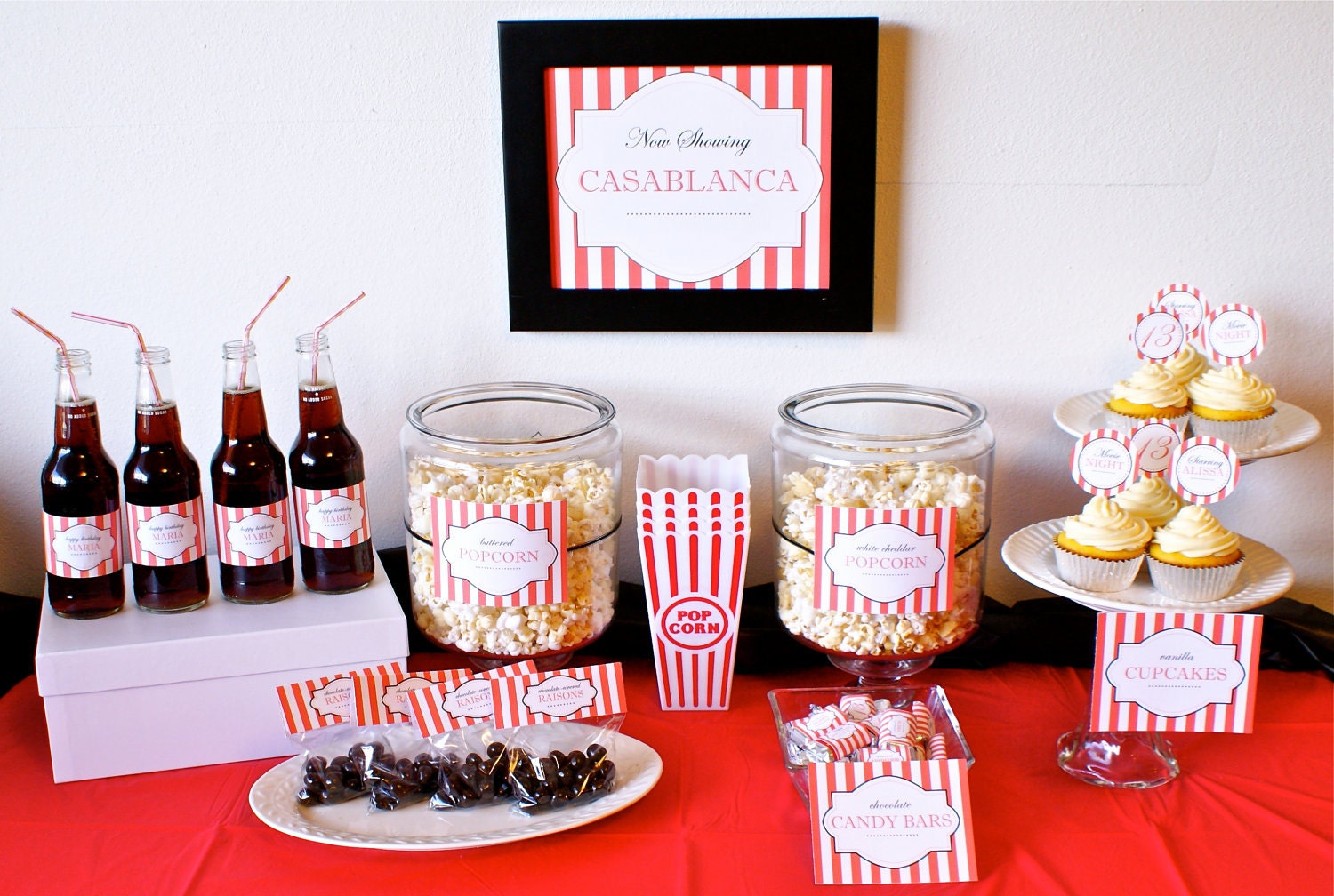 Movie Party Food Ideas & Recipes on Pinterest | Movie Party, Movie