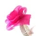 Fabric Flower Corsage with "Diamond" Bracelet