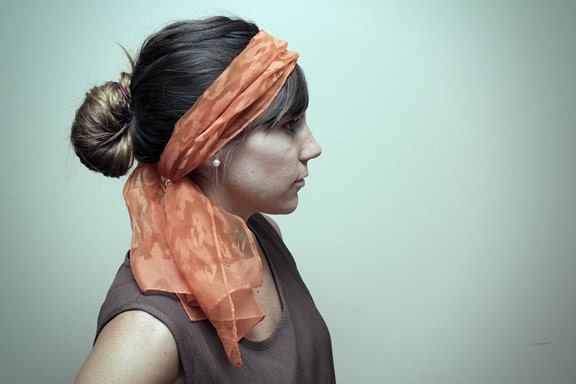 Women's 70's Boho Inspired Vintage Scarf