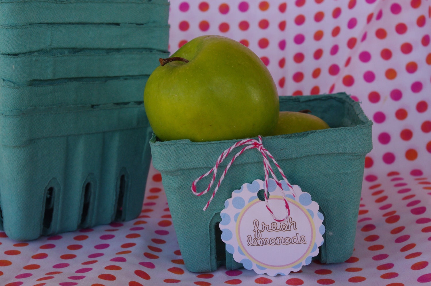 12 FARM FRESH BERRY Baskets-Party Favors-Weddings-Showers--Add Cookies, Cupcakes, Fruit or Gifts-