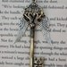 Harry Potter Winged Key Steampunk Necklace