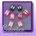 SALE - Ballerina Slippers DIY Plastic Flat Back Cabochons, 20mm, 4 Pieces