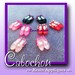 SALE - Ballerina Slippers DIY  Plastic Flat Back Cabochons, 20mm, 4 Pieces