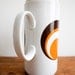 vintage WIESTERLING coffee pot from the 1970's with mod graphic made in Germany