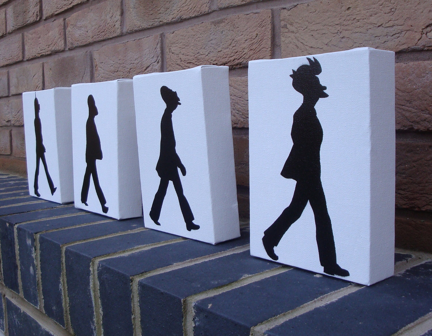 The Beatles - Futurama Abbey Road (Fry, Professor Farnsworth, Zoidberg, Bender)