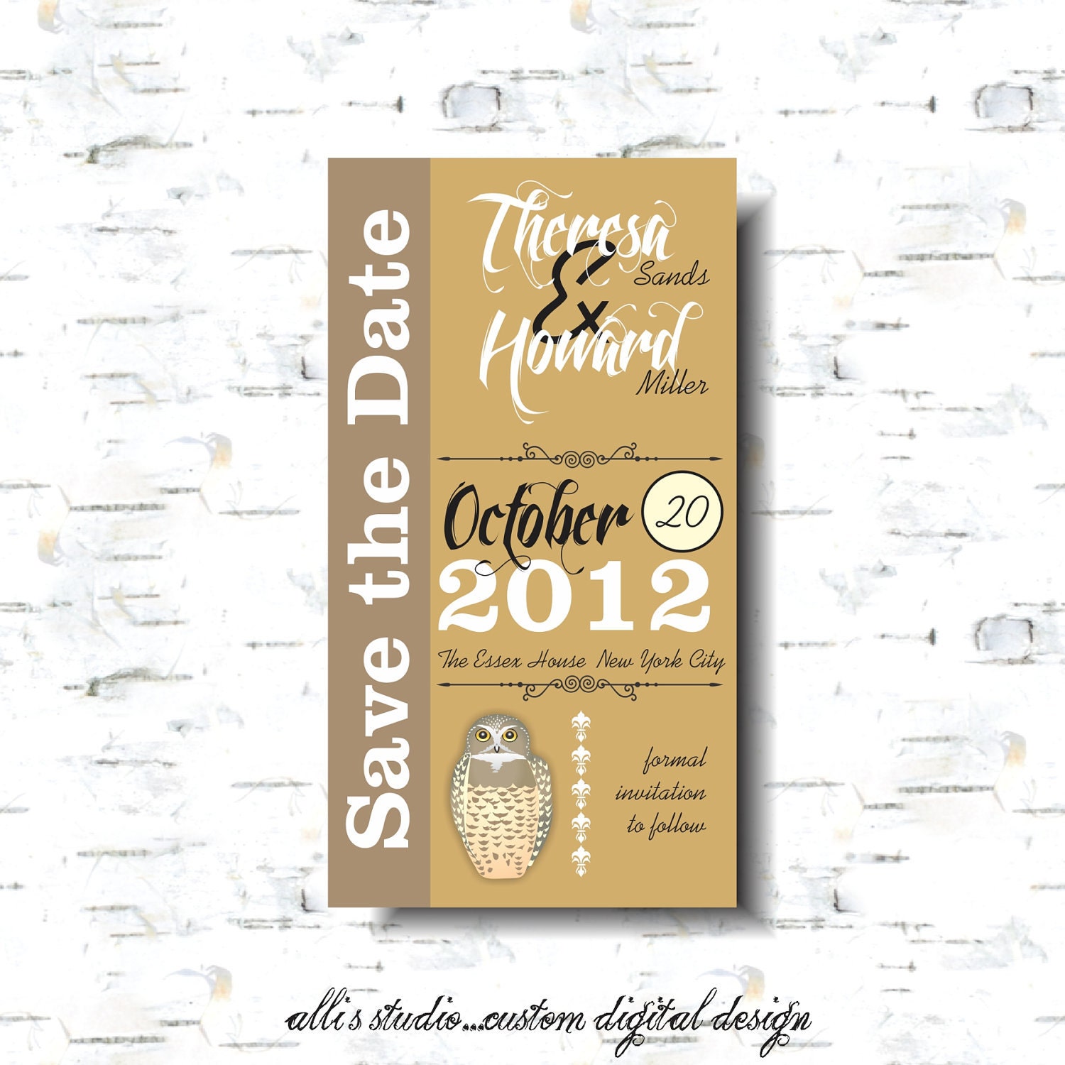 Owl Always Love You Save the Date Magnet