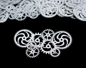 8x SteamPunk Gears 3/4" - 1.5" (19mm - 38mm) STAINLESS STEEL - Designer's Special-