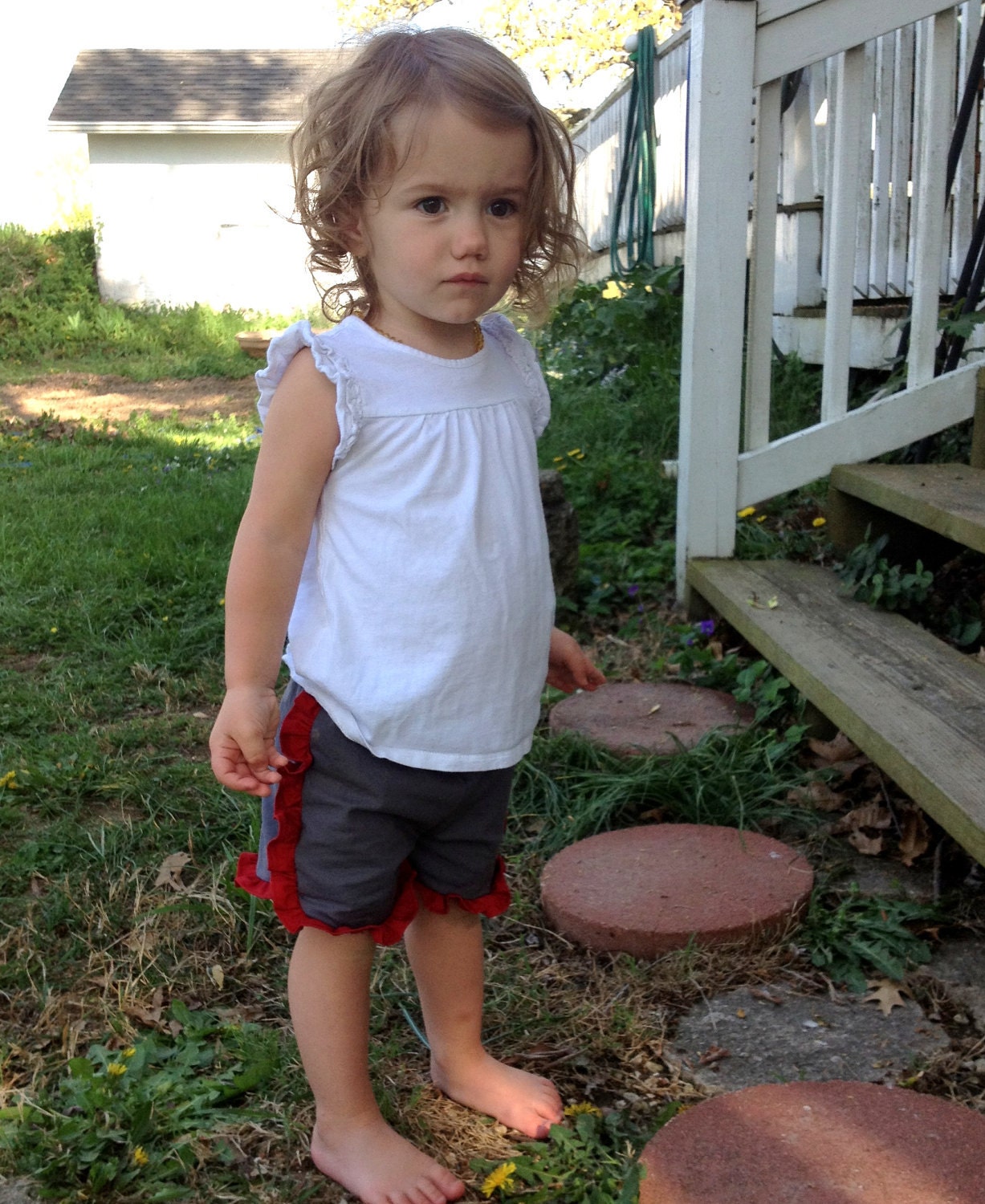 Ruffled Shorts