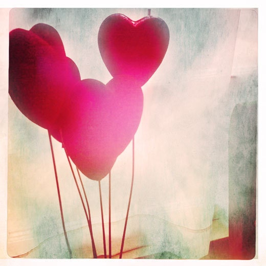Heart Photography, Hearts, Fine Art, Romantic, Whimsical, Home decor, Red