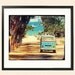 VW Bus, Retro Photography, Retro VW Art, Sea and Sun, Photography, Catalina Island, Under 25