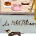 La Petit Patisserie A4 Archival Art Print