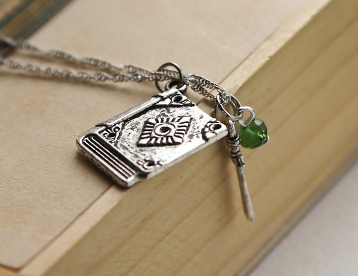 Legend of the Seeker Inspired Necklace- Book of Counted Shadows- Sword of Truth- Wizards First Rule